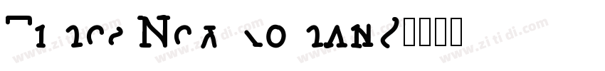 Times New RomanS字体转换